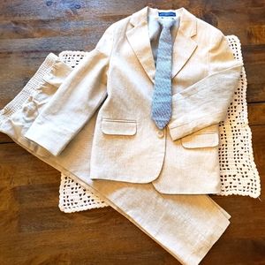 Boys Izod Linen 2 piece suit size 5